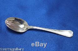 SET OF SIX Christofle AMERICA Silver Coffee Spoons 5 1/2 inch Teaspoons FRANCE