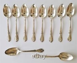 SET antique ROGERS mfg SILVERPLATE FLATWARE MEMORY monogram m BOX NOT INCLUDED