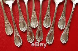 SET of 10 Christofle MARLY Silver-plate Table Dinner Spoons 8 2/8 FRANCE