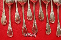 SET of 10 Christofle MARLY Silver-plate Table Dinner Spoons 8 2/8 FRANCE