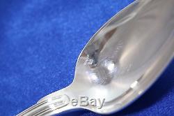 SET of 6 Christofle CHINON Silver-plate Table Dinner Place Spoons 8 1/8 Filets