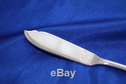 SET of 6 Christofle MALMAISON Silver-plate Fish Knives 7 3/4 FRANCE