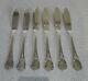 SET of 6 Christofle MARLY Silver-plated Fish Knives FRANCE
