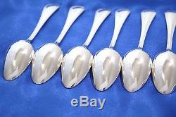 SET of 6 Christofle SPATOURS Silver-plate Coffee Spoons 5 3/8 FRANCE teaspoons
