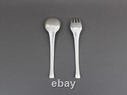 SPACE by RAVINET D'ENFERT flatware, Vintage 1970s, Silverplate flatware set