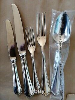 SPATOURS SET Christofle Silver-plate Table Diner Forks Spoons Knives NEW STAMPED