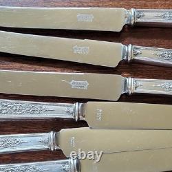 Service for 12 ANCESTRAL 1847 Rogers Bros Silverplate Flatware Set in Case
