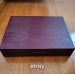 Service for 12 ANCESTRAL 1847 Rogers Bros Silverplate Flatware Set in Case