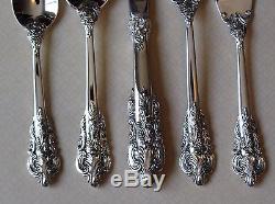 Service of 12 Baroque by Godinger Silver plated Silverware / Flatware Set 78 Pcs