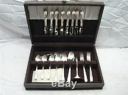 Set 48 pcs Nobility Plate Royal Rose Service for 12 Silverplate Flatware withBox D