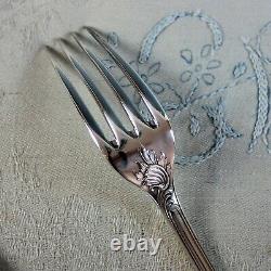 Set Christofle Marly Pattern Fork and Spoon Flatware Box