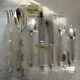 Set flatware for 12 CHRISTOFLE ARIA. Silverplate 62 pieces NEW