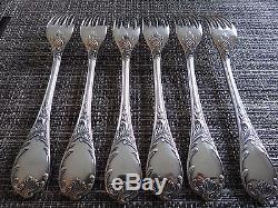Set of 24 Pieces Flatware CHRISTOFLE MARLY Silverplated Perfect condition