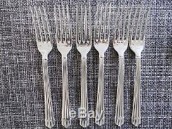 Set of 35 Pieces Flatware CHRISTOFLE ARIA Silverplated Perfect condition