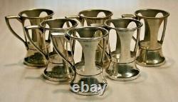 Set of 6 - Antique 4 LILY CUPS -1900's Brooklyn NY