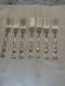 Set of 7 -1891 ROGERS BROS XII Siren pattern 7 FORK -no monogram
