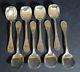 Set of 8 Christofle Marly Ice Cream Spoons No Reserve