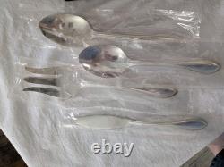 Silver Arbor SilverplateOneida76 Piece Set12 Place Settings + Serving Pcs NOS