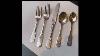Silver Hammered Flatware Collection