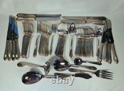 Silver Plate Flatware Set 78 pieces Oneida Madelon Pattern