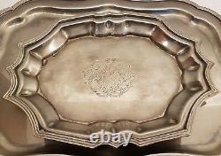 Silver Table Set Butter Dish, S&P Shakers, Caddy, Milk Jug, Sauce Boat &2 Trays