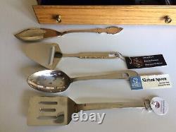 Silver Ware Set Rogers Bro Silver Reinforced Plated IS for 10-12 in Box w extras