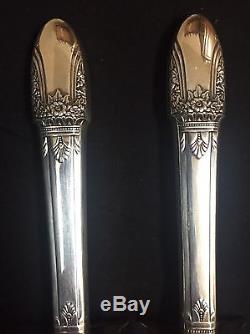 Silverplate Carving Set & Bread Tray 1847 Rogers Bros. FIRST LOVE Pattern