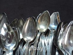 Silverplate Flatware Lot of 100 Assorted Fruit Spoons Craft or Table Use