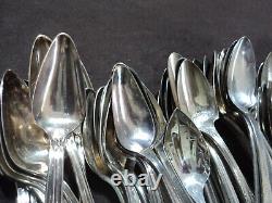 Silverplate Flatware Lot of 100 Assorted Fruit Spoons Craft or Table Use