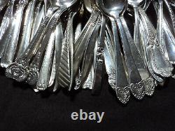 Silverplate Flatware Lot of 100 Demitasse Teaspoons Craft or Table Use