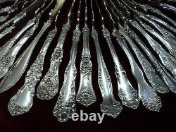 Silverplate Flatware Lot of 30 Antique Twisted Butter Spreader Craft Table Use