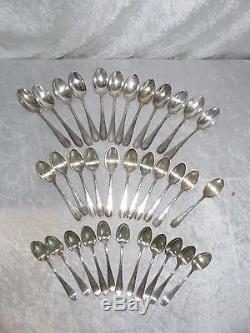 Silverplate French Flatware Set by Saglier & Freres 90+ Pieces