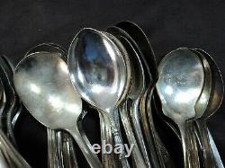 Silverplate Sugar Spoon Lot of 100 Vintage Craft Grade Flatware