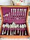 Silverware Set Affection Community with Wooden Chest 57 Pieces, Service For 8