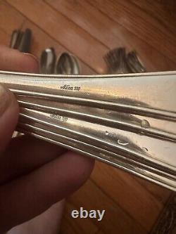 Solingen rostfrei German Utensils Silver Set Knifes Spoons Forks Lot 36 Set