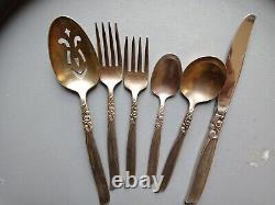 South seas community flatware vintage 1955 lot- See Pictures for 60 pieces