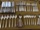 Srvc For 12 (missing 1 Knife)1847 Rogers Bros IS Daffodil Silverplate 59 Pieces