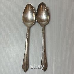 Starlight Silverplate 1939 by INTERNATIONAL SILVER WM Rogers, 50 Pc Flatware Set