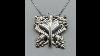 Sterling Silverware Butterfly Flatwearable Artisan Jewelry