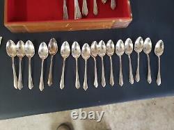 Stratford Silver Plate Sectional Silverware 8 Settings, International Silver Co