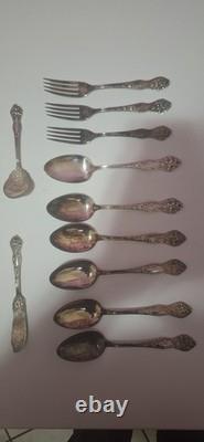 Stratford silver co, 11cubiertos, 11 pieces. Excelente condición