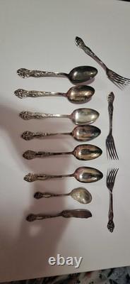 Stratford silver co, 11cubiertos, 11 pieces. Excelente condición