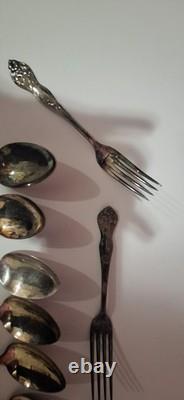 Stratford silver co, 11cubiertos, 11 pieces. Excelente condición