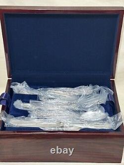 Sunkist 100 Years Anniversary 1893-1993 Silverplate Flatware Set 40 Pcs