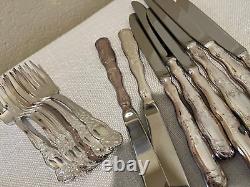 Sunkist Anniversary Silverplate Flatware Set 40 pcs 8 Settings RARE