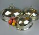 Superb antique silver plated Meat Dome Graduated Set. Food Covers x 3. Serving