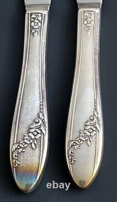 TUDOR QUEEN BESS II Silverplate Flatware Set Of 66 ONEIDA COMMUNITY +Serving