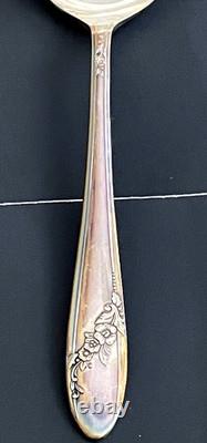 TUDOR QUEEN BESS II Silverplate Flatware Set Of 66 ONEIDA COMMUNITY +Serving