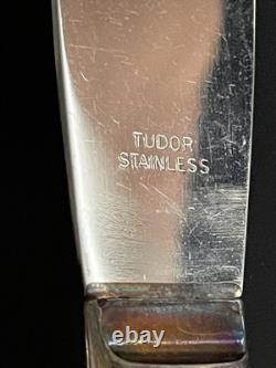 TUDOR QUEEN BESS II Silverplate Flatware Set Of 66 ONEIDA COMMUNITY +Serving
