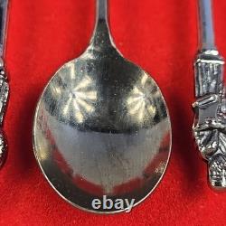 The 12 Apostles Spoon Vtg Silverplate MADE IN HOLLAND Collectible Dinnerware Set